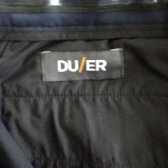 Du/er Duer Men's Slacks Dress Pant Navy Blue 32x32 Blue Straight Leg Casual NWOT - Picture 5 of 13